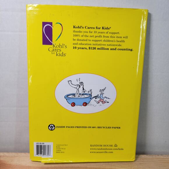 BOOK Dr. Seuss If I Ran The Circus (hardback) Kohl's Collector's Edition - Picture 4 of 9